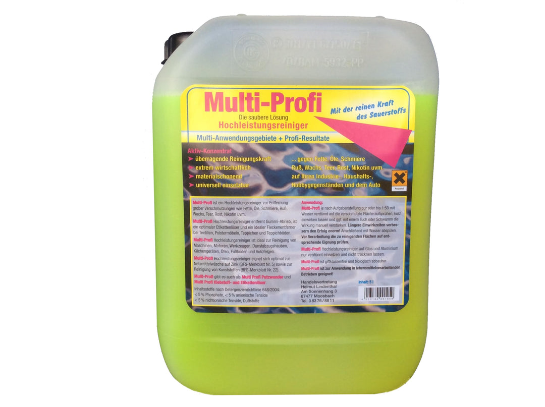 Multi Profi Hochleistungsreiniger 5 Liter