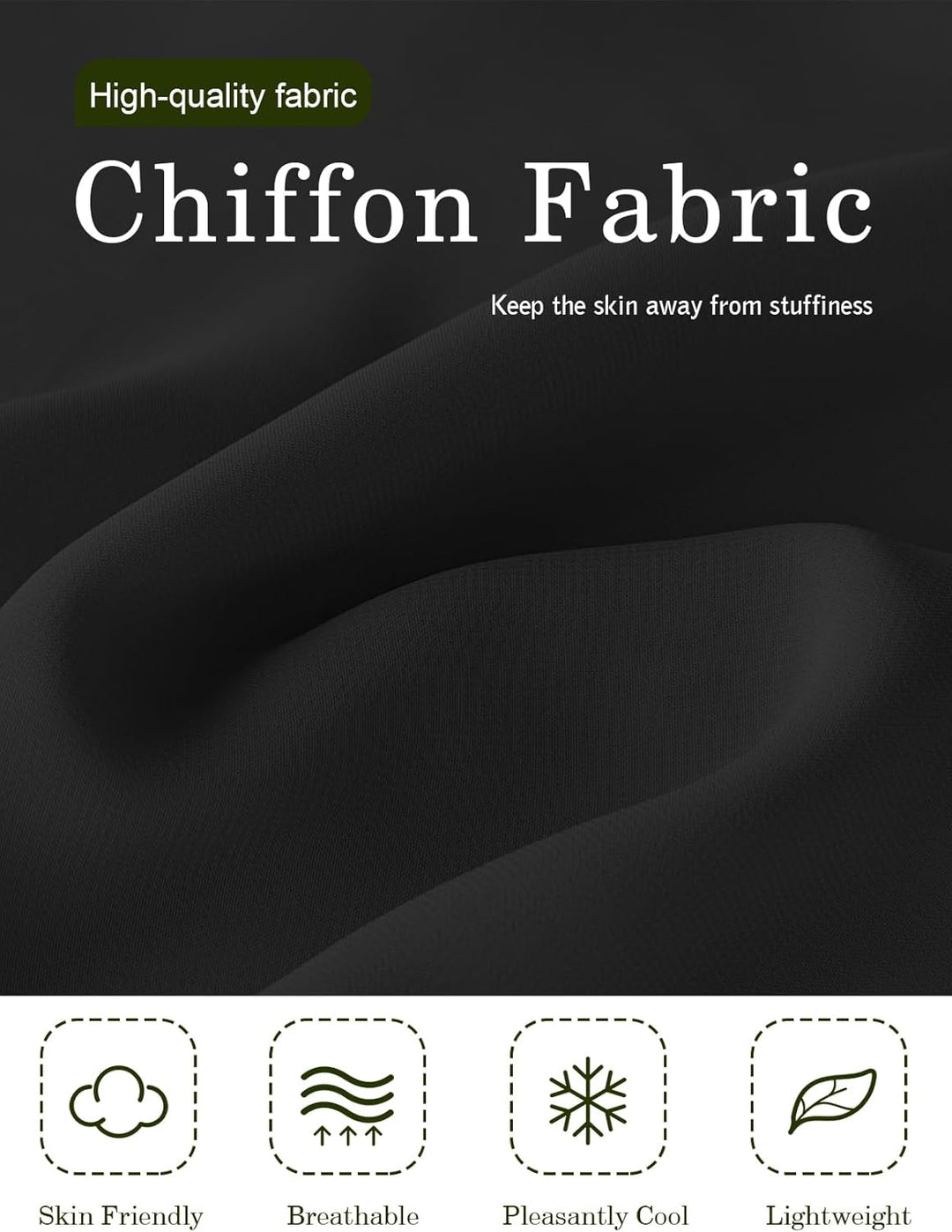 BEAUTELICATE Chiffon Schal Stola Damen Festlich Elegante Tücher Schultertuch Stola für Abendkleider