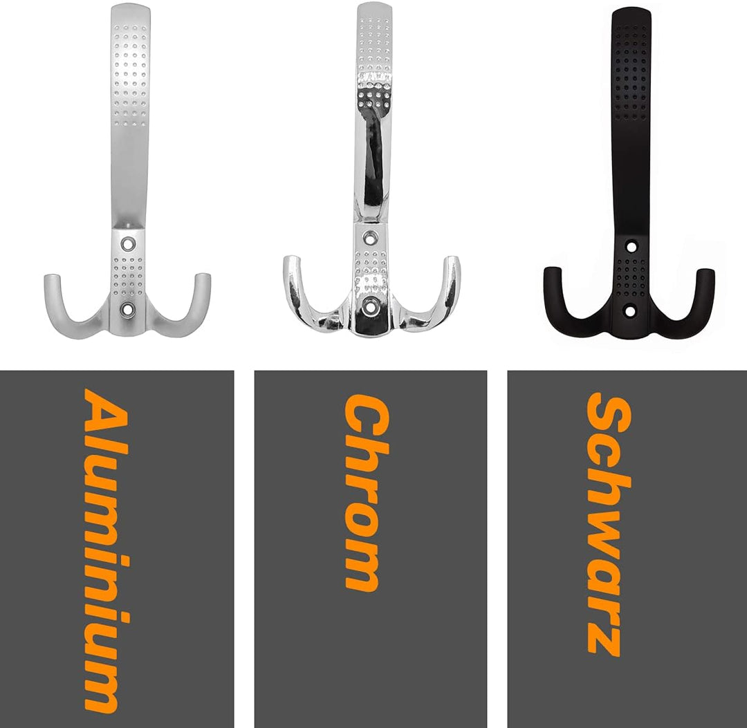 AKKE 90x60 | MAXI Garderobenpaneel Wandgarderobe Garderobe Wandpaneel Kleiderstange ALUMINIUM | BURG