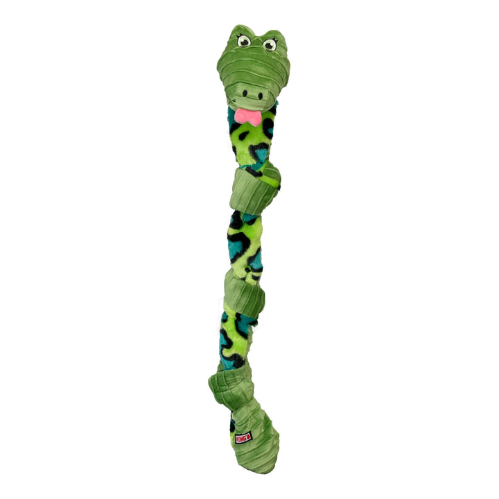 Kong Knots Snake Interaktives Hundespielzeug für alle Rassen, 61 cm, Verschiedene Grössen
