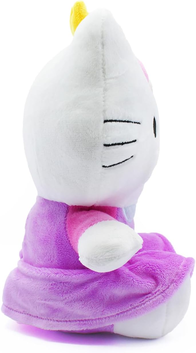 Joy Toy - Hello Kitty Princess Eco Plush 24 cm in wiederverwendbarem Kartontäschchen Prinzessin, Pri