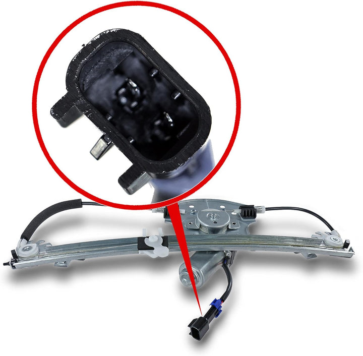 ATEC Germany 1x Fensterheber vorne rechts elektrisch mit Elektromotor Kompatibel mit ABARTH GRANDE P