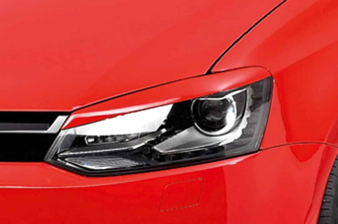 CSR-Automotive Scheinwerferblenden Kompatibel mit/Ersatz für VW Polo 5 Typ 6R SB050