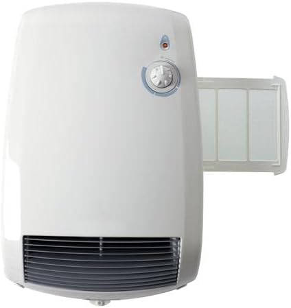 Radialight CES5000 Badezimmer Heizlüfter mit Metallgehäuse für die Wandmontage