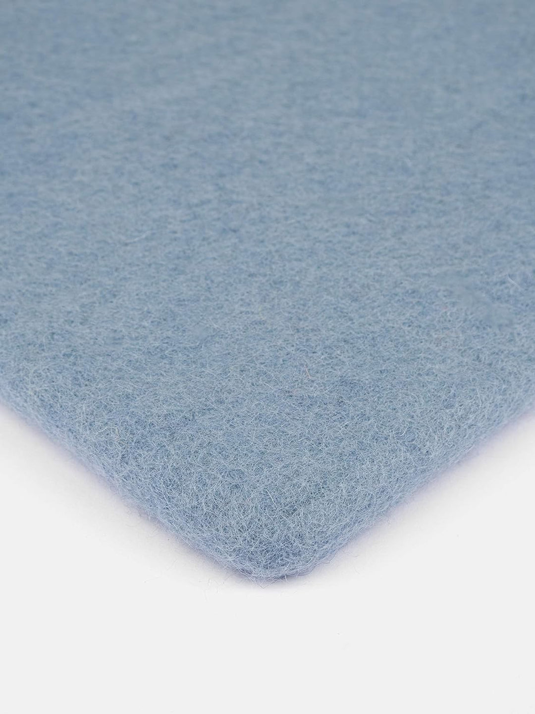 myfelt Flache Filz Sitzauflage, Filz Stuhlauflage - Mia - quadratisch, 36x36 cm, Hellblau, Hellblau