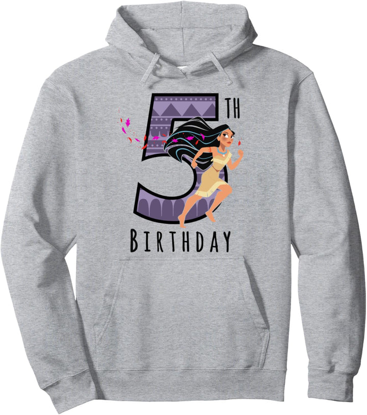 Disney Pocahontas Fifth Birthday Portrait Pullover Hoodie