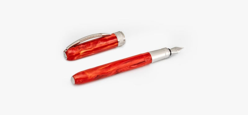 Visconti Rembrandt Füllfederhalter, Federstärke F, Rot, Rot