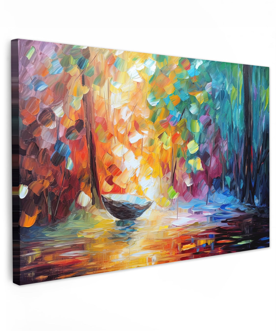 MuchoWow© Leinwandbild Gross 120x80 cm XXL Dekoration Wohnzimmer Bilder Aufhängen Wall Decoration Li