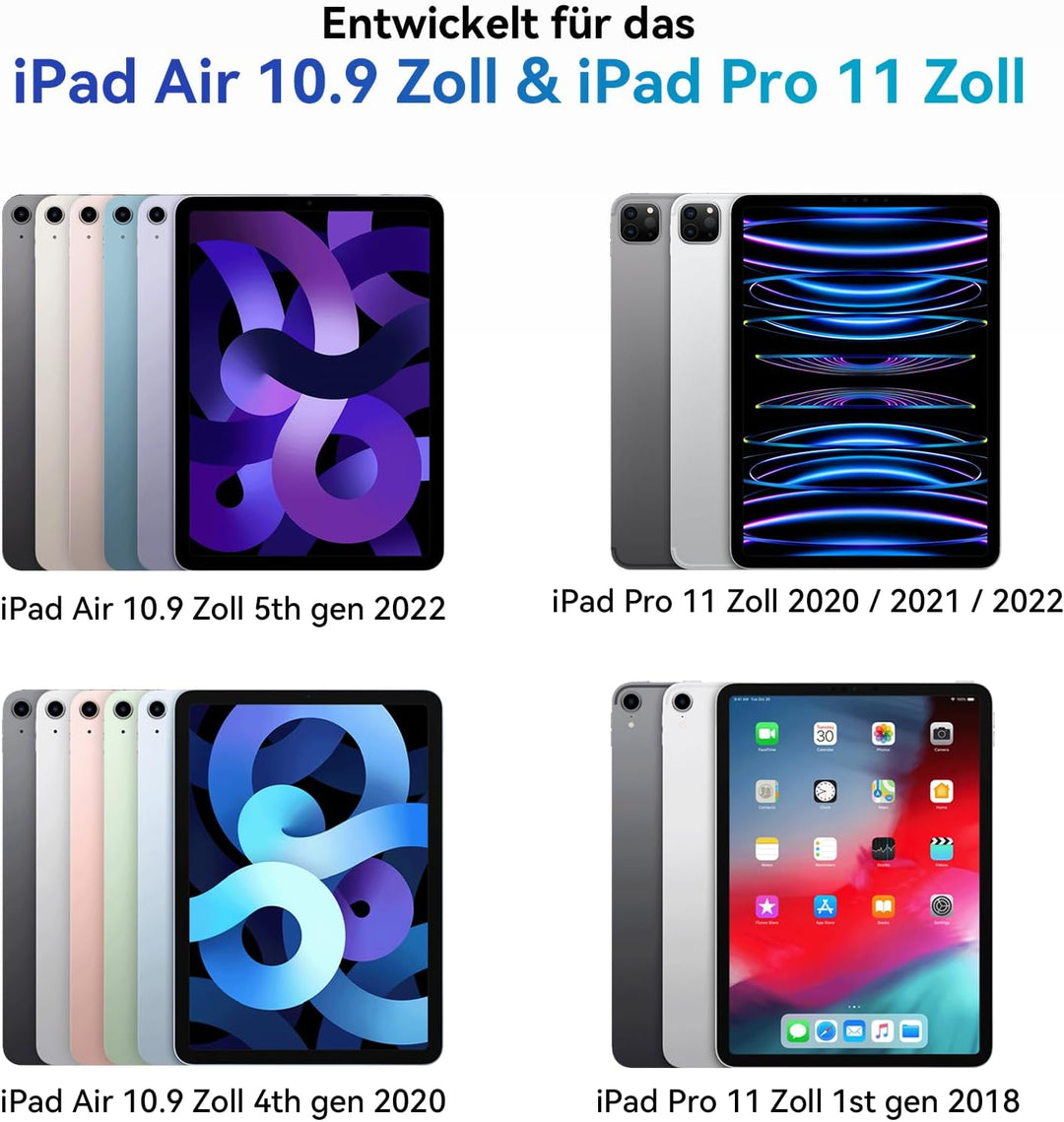 Magnetischer Blickschutzfilter Kompatibel Mit iPad Air 5.Generation 2022 &amp;iPad Air 4 2020 10,9 Zoll