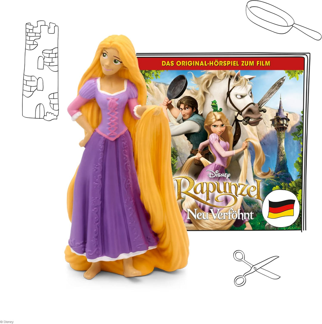 tonies Hörfiguren Bundle für Toniebox, 3 x Disney Prinzessinnen: Die Schöne und das Biest, Rapunzel