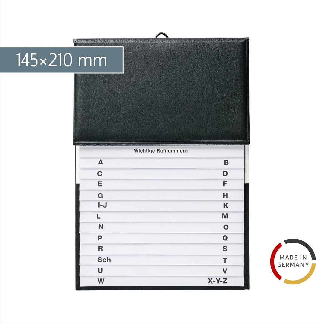 Telefonregister 16x22cm sw Schuppen