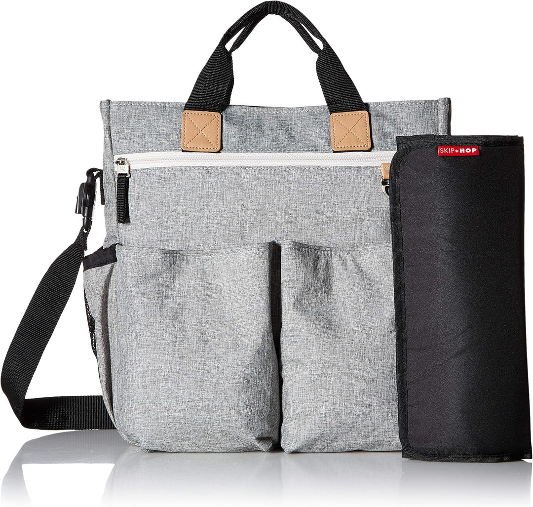 Skip Hop 220301 Dash Signature Heather Grey - Wickeltasche Grau, Grau