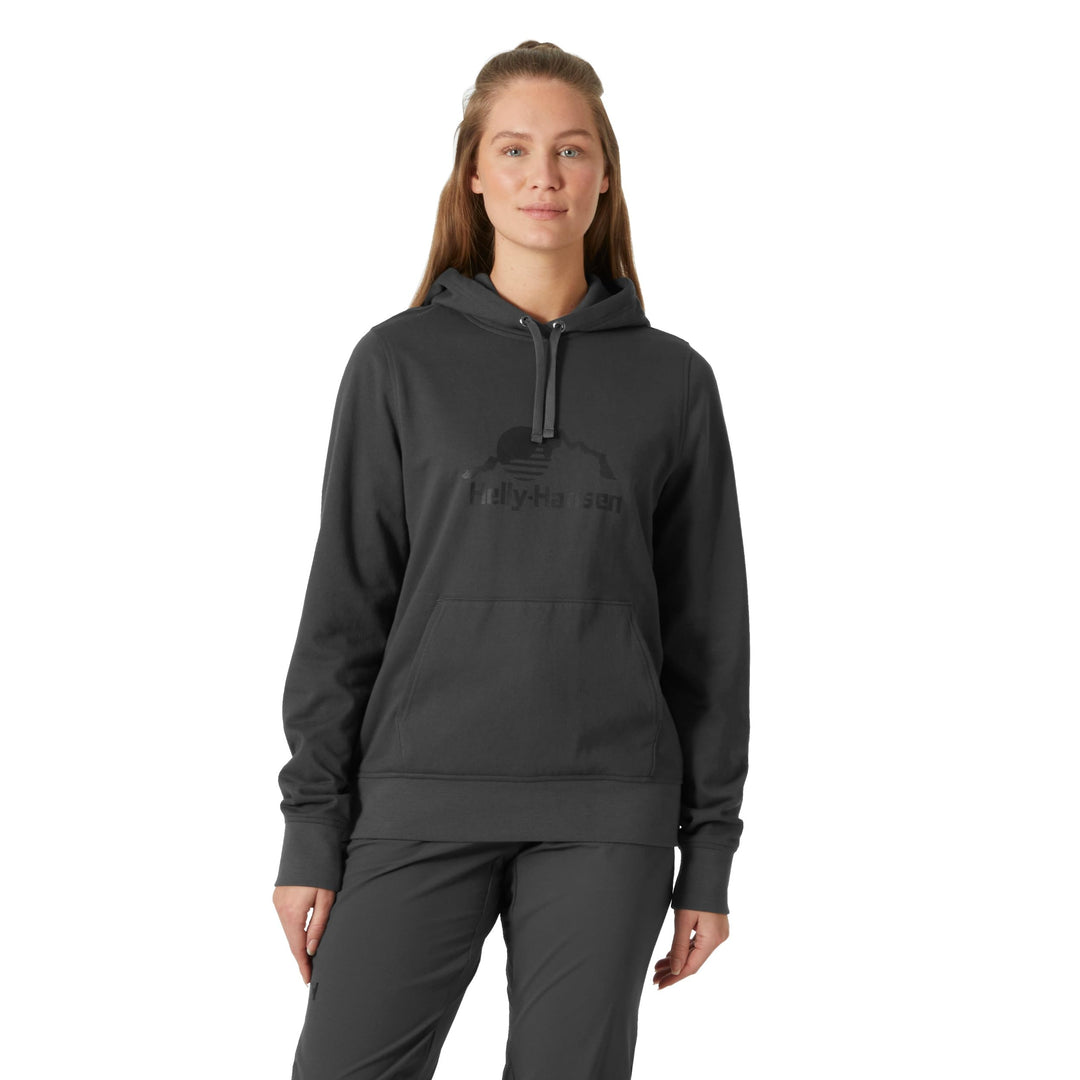 Helly Hansen Damen Nord Graphic Pullover Kapuzenpullover 980 Ebony S, 980 Ebony S
