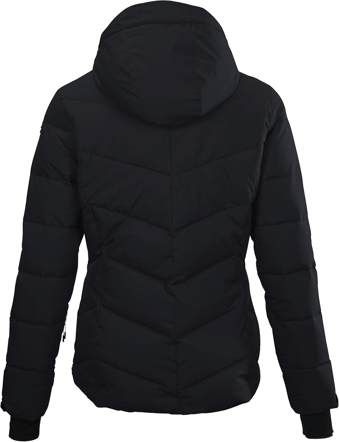 Killtec Damen Ksw 289 Wmn Ski Jckt Steppjacke/Skijacke mit abzippbarer Kapuze und Schneefang 36 schw