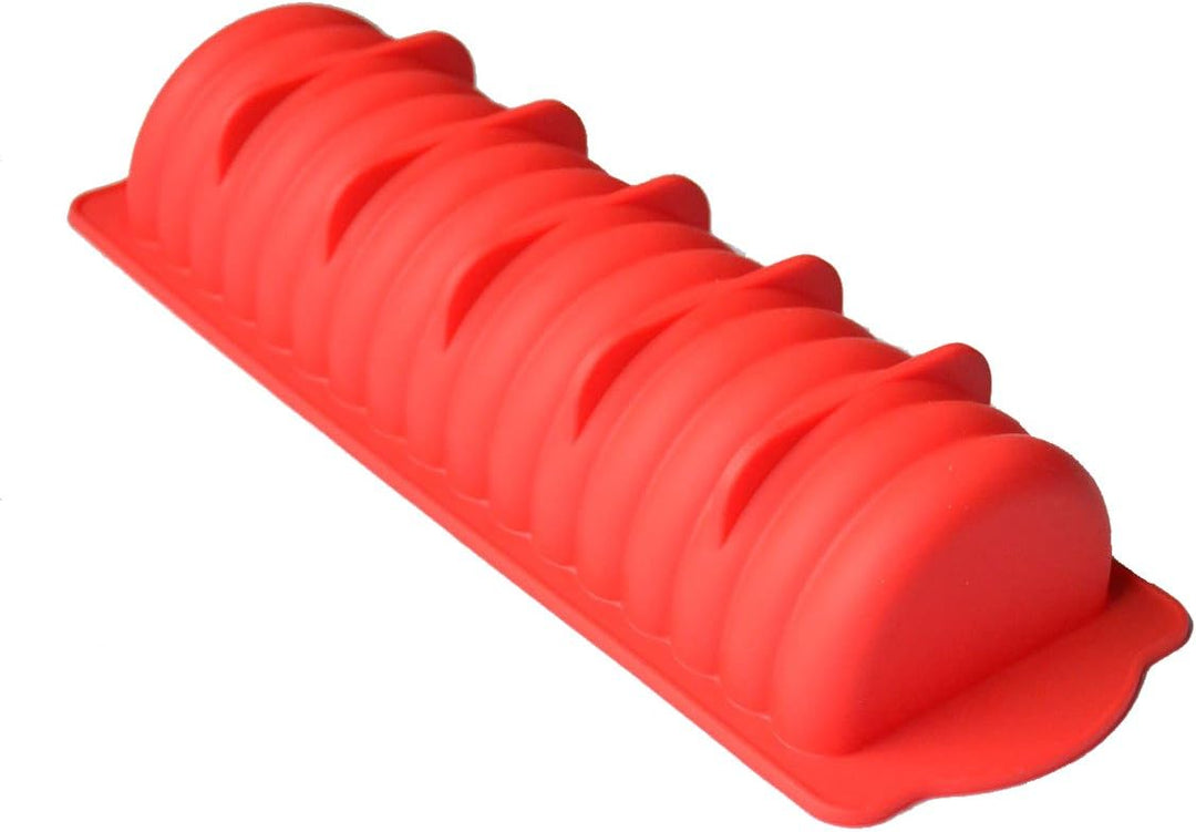 Silikon Brotform Für Diy Desserts - Caterpillar Gerippte Kastenform Für Hot Dog Und Backwaren Mikrow