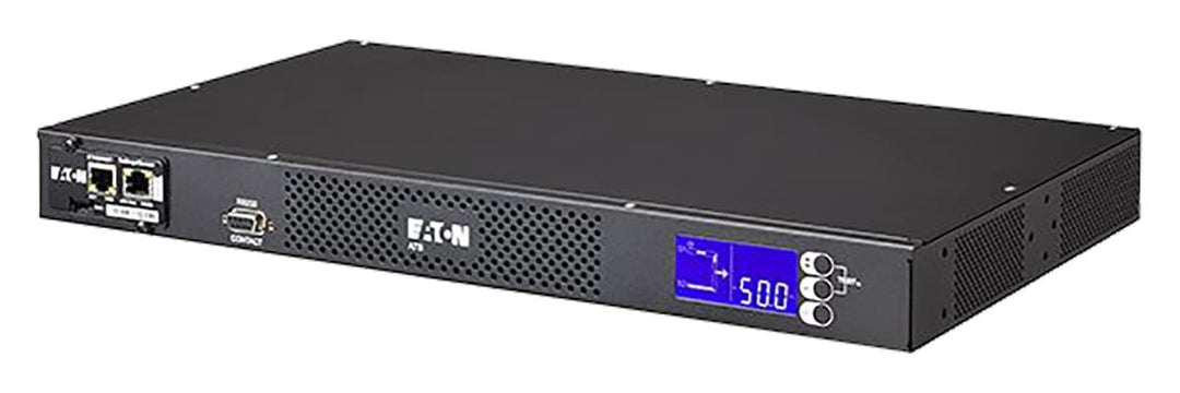 Eaton Rack ATS 16A/230V (2) C20 in (8) C13 (1) C19 Out Network Rackmount Transfer Switches