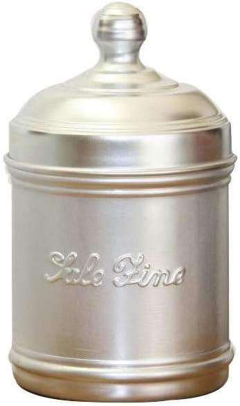 ITALO OTTINETTI Vorratsdose Aluminium Dull Sale-Fino 10 cm, metallic, One Size