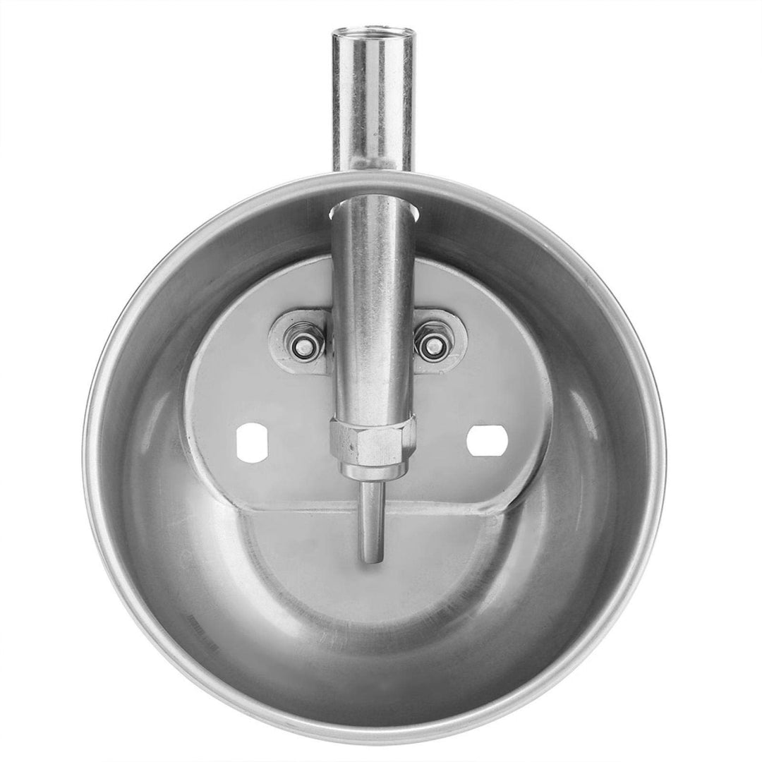 Zerodis Edelstahl Schwein Trinkwasserschale, Ferkel automatische Trinkbrunnen Feeder Ausrüstung