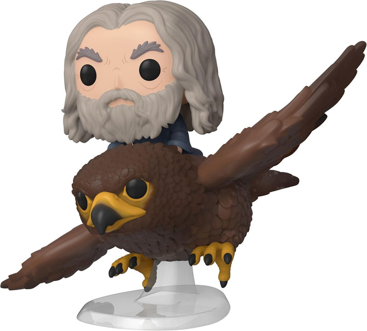 Funko Pop! Rides: LOTR - Gwaihir mit Gandalf - Lord of The Rings - Vinyl-Sammelfigur - Geschenkidee