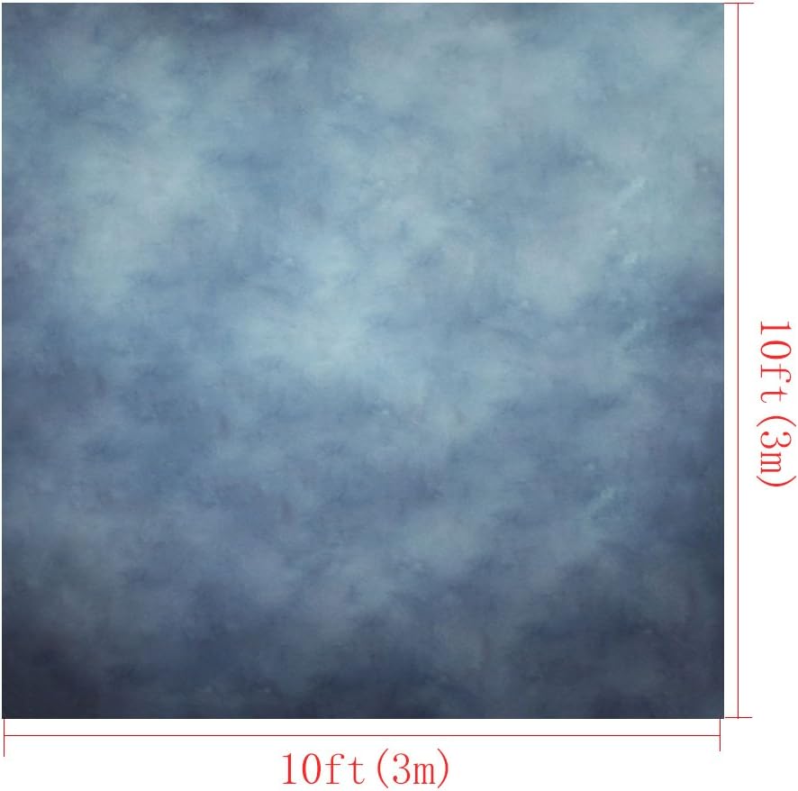 Kate Hintergründe Blau 3x3m/10x10ft Fotografie Hintergrund Fotobox Requisiten Abstrakte Mikrofaser P