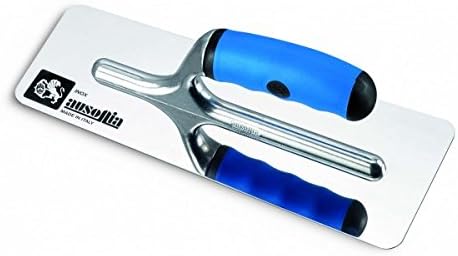 AUSONIA - 42843 GLÄTTEKELLE FÜR STUCK AUS HOCHGLANZPOLIERTEM EDELSTAHL, TRAPEZFÖRMIG MIT ABGERUNDETE