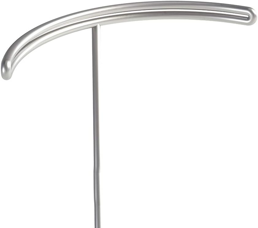 Umbra Tesora Schmuckständer, Metall/Kunstharz, Weiss 42 x 15 x 15 cm Weiss/Nickel, Weiss/Nickel