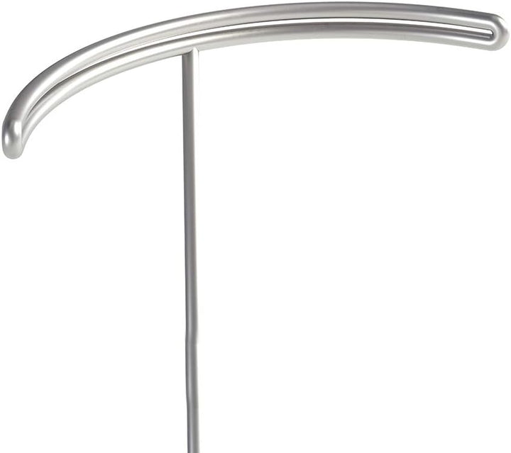 Umbra Tesora Schmuckständer, Metall/Kunstharz, Weiss 42 x 15 x 15 cm Weiss/Nickel, Weiss/Nickel
