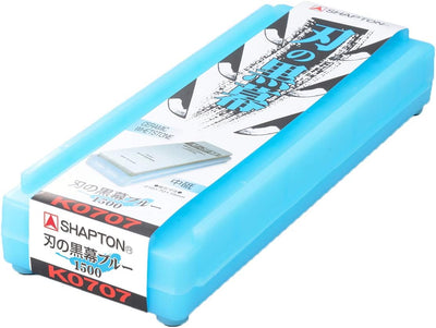 Whetstone Sharpening Stone Shapton Ceramic KUROMAKU #1500 by Shapton 中砥 #1500 (Blau), 中砥 #1500 (Blau