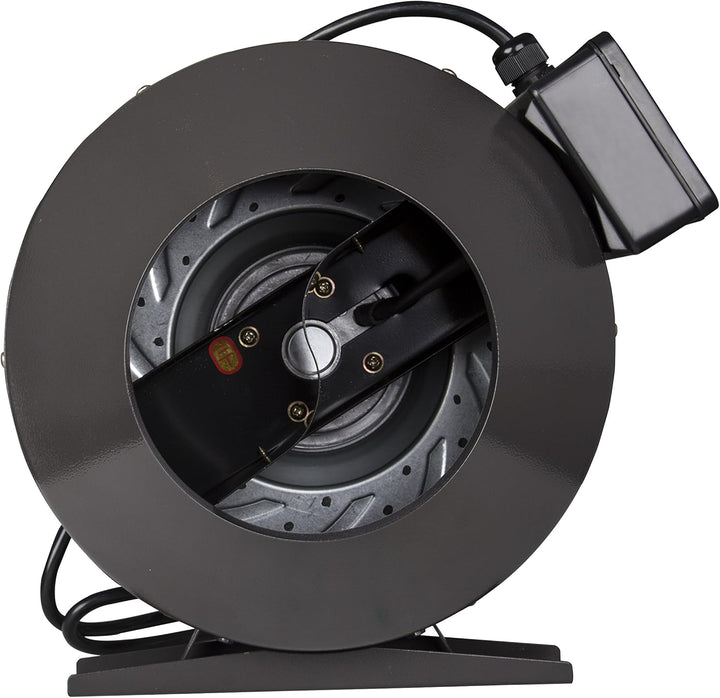 Rohrventilator 250 mm Anschluss 160 W Grow Fan Lüfter Abluft Gebläse Growräume Industrie Lüftung dim