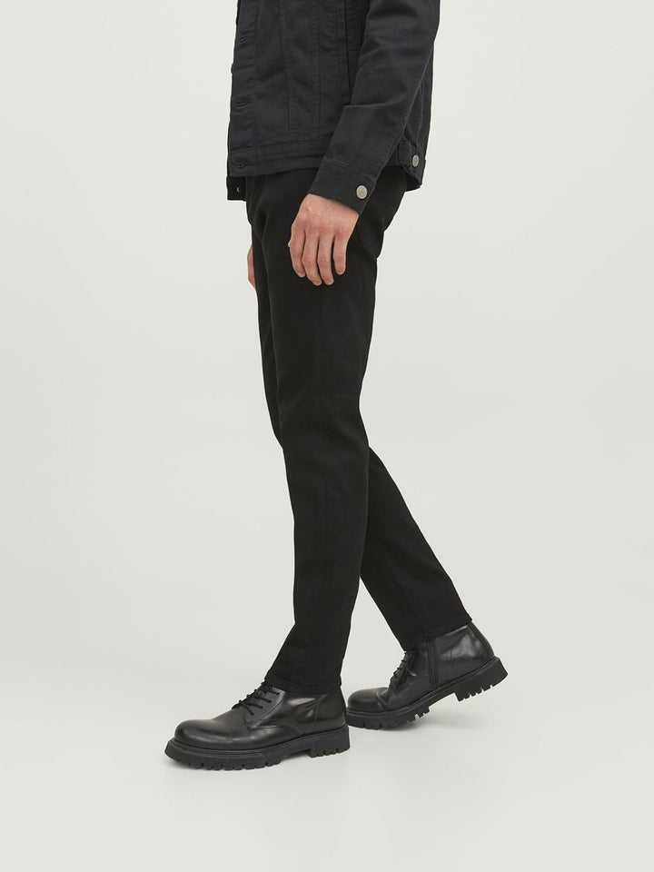 JACK & JONES Herren Jjimike Jjoriginal Am 815 Noos Loose Fit Jeans 29W / 32L Schwarz (Black), 29W /