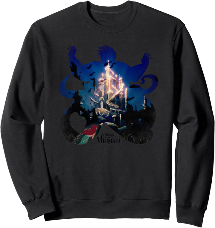 Disney Little Mermaid Ursula Silhouette Sweatshirt