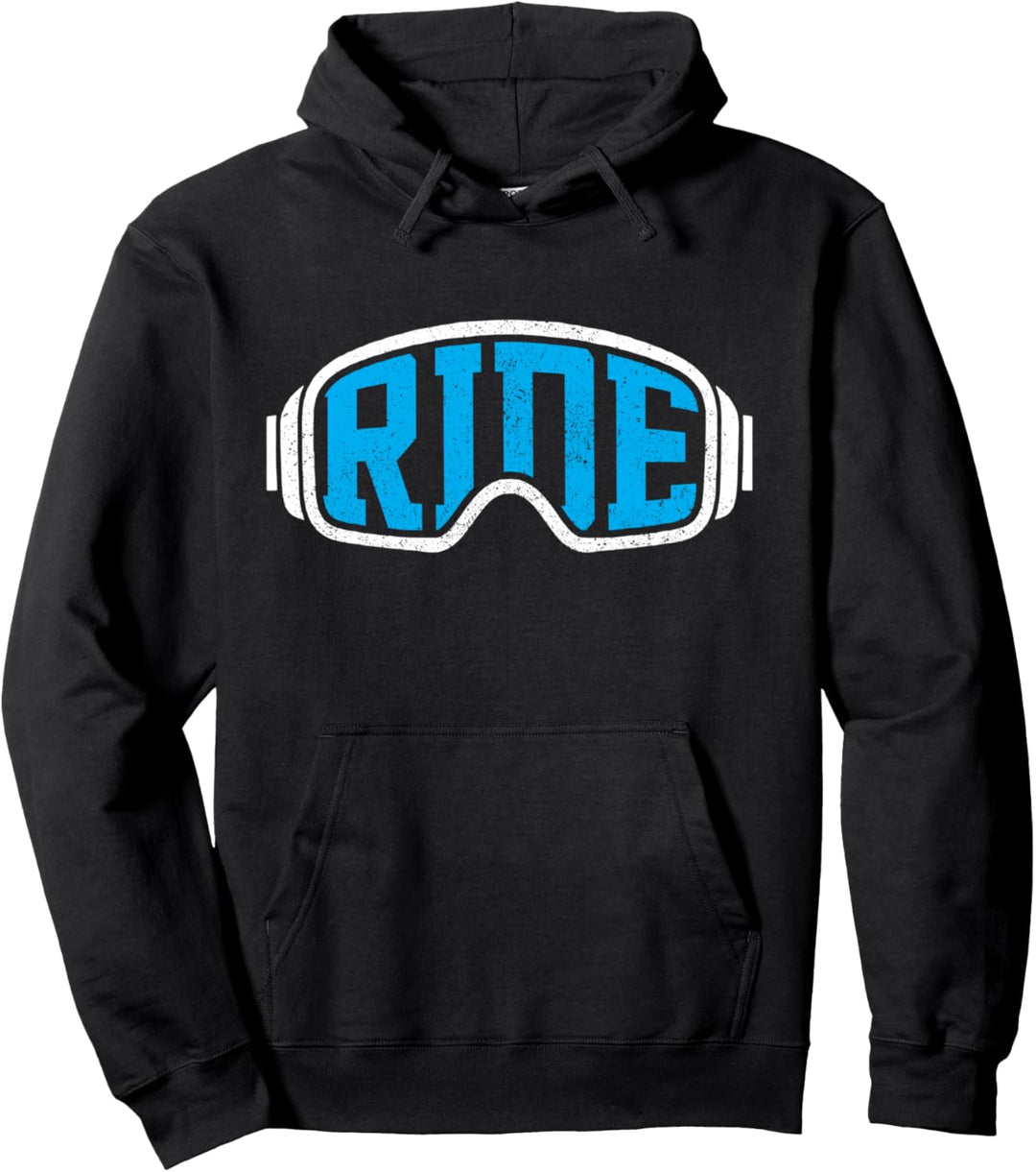 Snowboard Ski RIDE Goggles Mountainbike Wintersport Pullover Hoodie