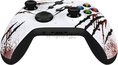 eXtremeRate Front Gehäuse Case für Xbox Series X&S Controller, Vorderseite Hülle faceplate Cover Ski