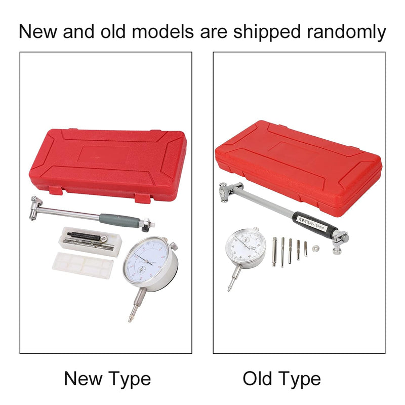 Bohrungsmessgerät, 50-160 mm Durchmesser-Anzeige Messmotor Innenzylinder-Werkzeugsatz Messuhr-Satz I