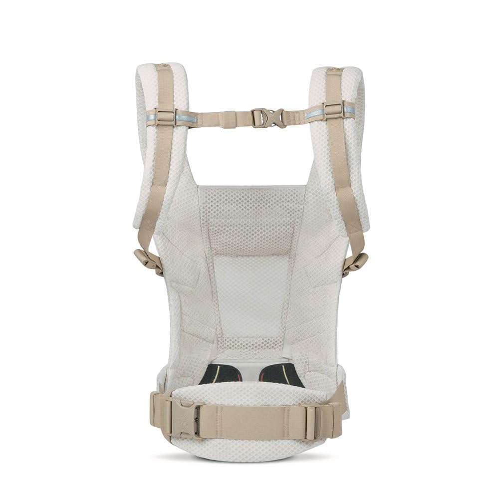 Ergobaby Adapt Babytrage für Neugeborene ab Geburt, 3-Positionen SoftFlex Mesh Ergonomische Babybauc
