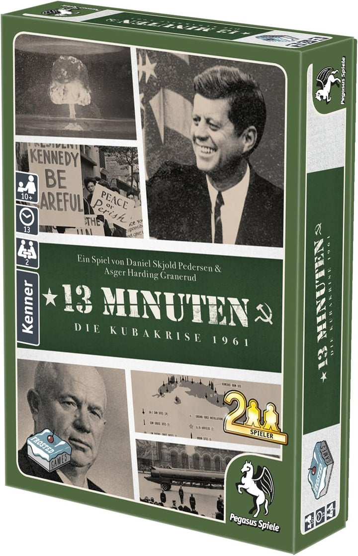 Pegasus Spiele 18326G - 13 Minuten - Die Kubakrise 1962 (Frosted Games)
