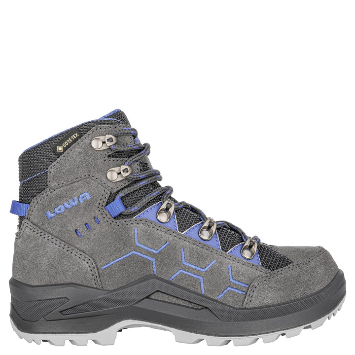 LOWA Stiefel mittel Kody EVO GTX MID JUNIOR 31 EU Anthrazit Blau, 31 EU Anthrazit Blau