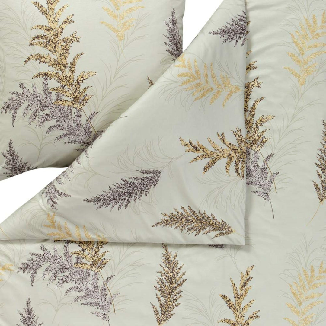 ESTELLA Mako Interlock Jersey Bettwäsche Fiamma Schilf 155x220 cm + 80x80 cm, 155x220 cm + 80x80 cm