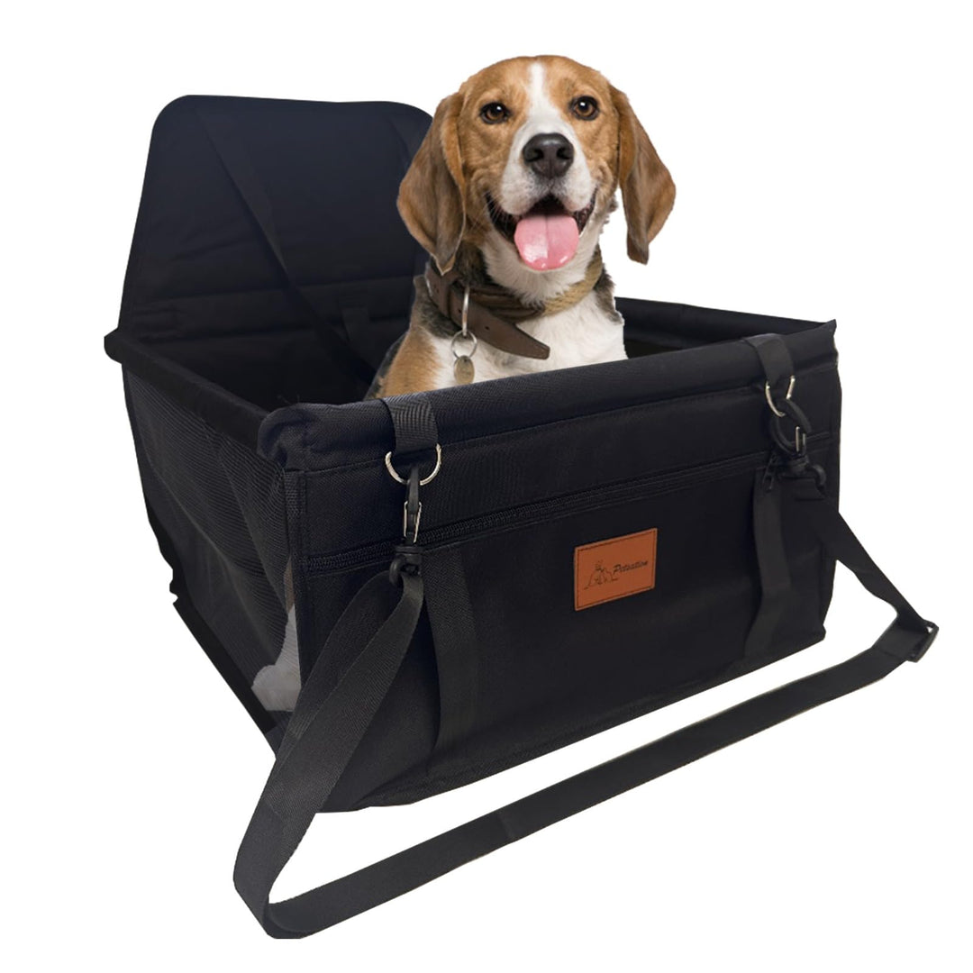Hundeautositz – Wasserdichter & Atmungsaktiver Autositz für Hunde – Robuste Oxford-Tragetasche mit S