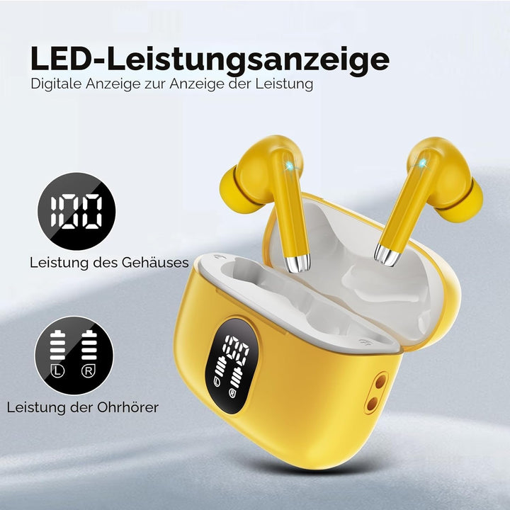 2025 Neue Bluetooth 5.4 Kopfhörer, QXQ Kopfhörer Kabellos Sport In Ear Headphones mit 4 ENC Mic, 40
