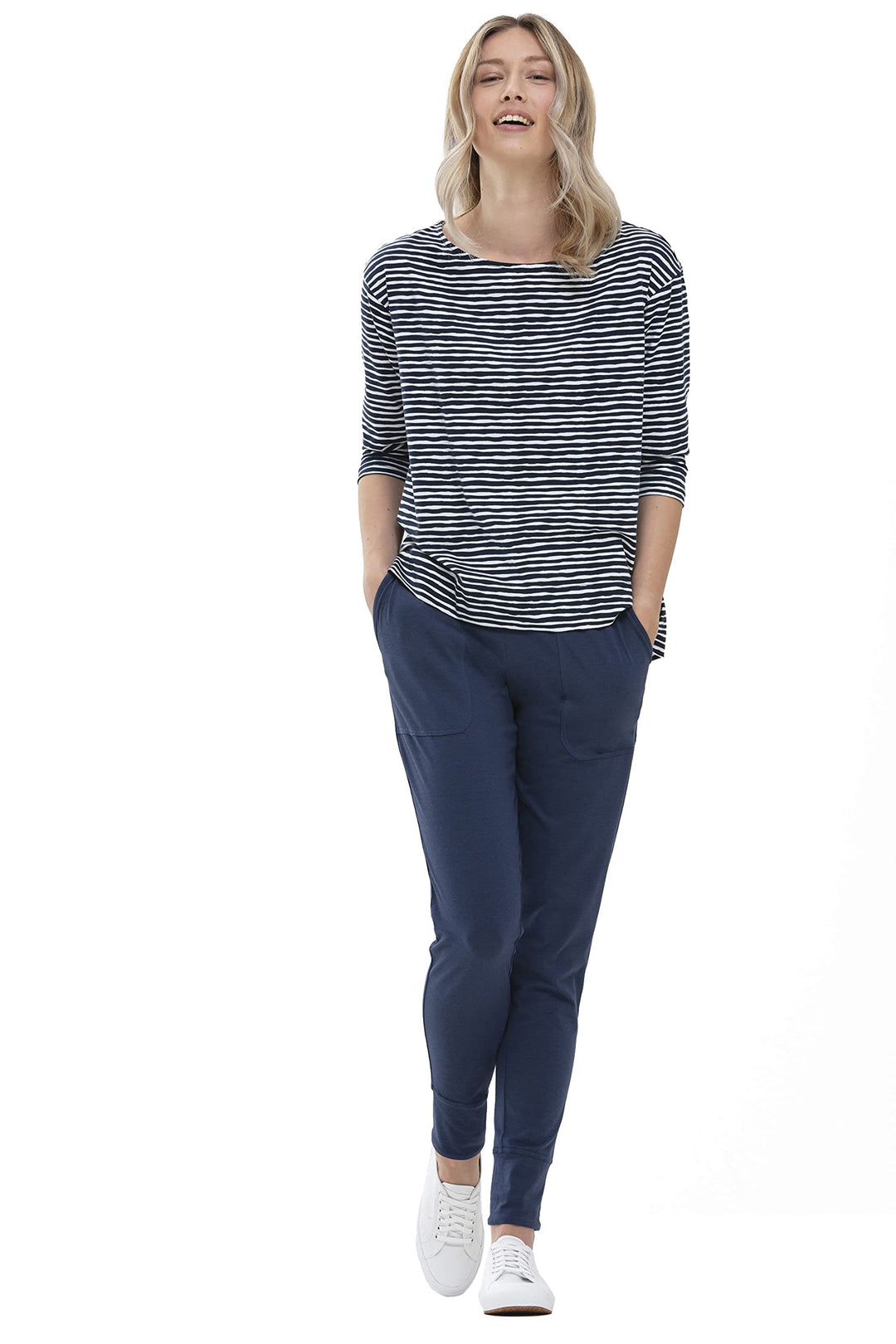 Mey Nachtwäsche Serie Abbi Damen Homewear-Oberteile 16120, XS