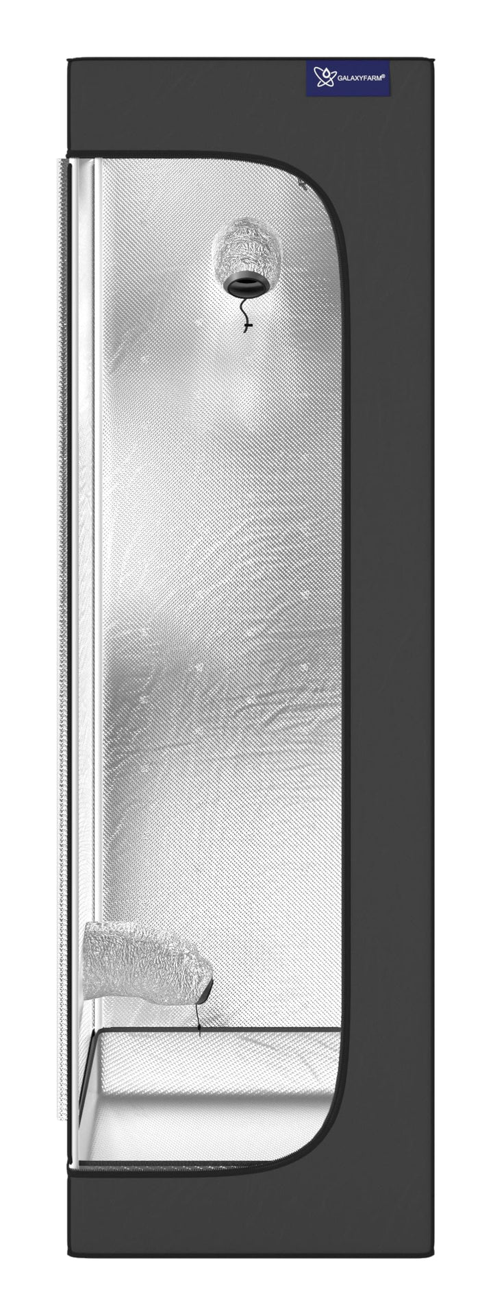 GALAXYFARM - Growzelt Galaxyfarm Luna Lite, Grow Box mit Lüftungsöffnungen, für den Innenanbau - Gro