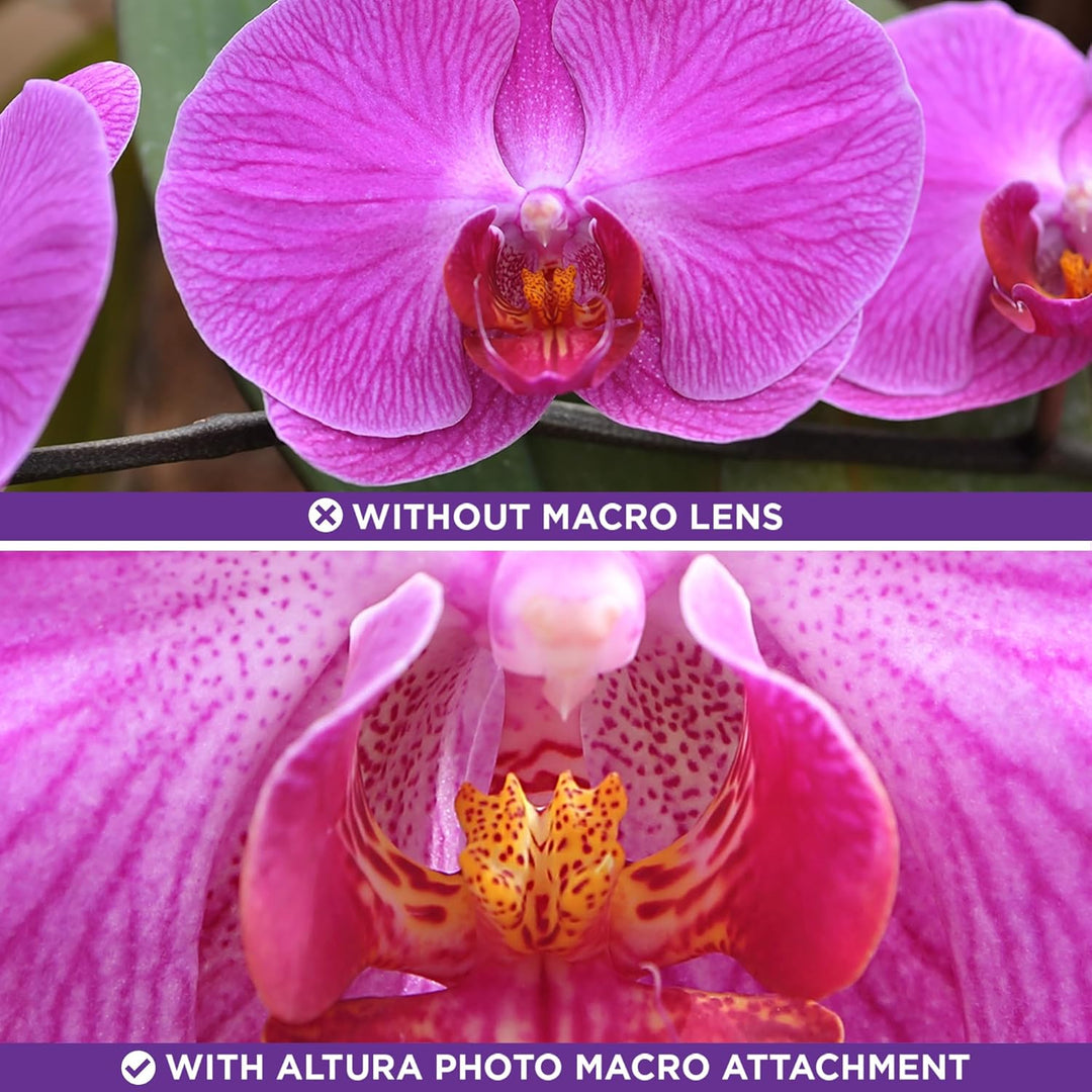 Yuhtech 58MM 0.43x Altura Photo Professional HD Weitwinkelobjektiv (mit Makroteil) für Canon EOS Reb