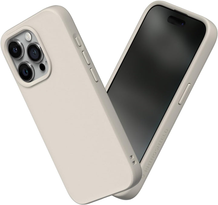 RhinoShield Case kompatibel mit [iPhone 15 Pro Max] | SolidSuit - Stossdämpfende & schlanke Schutzhü