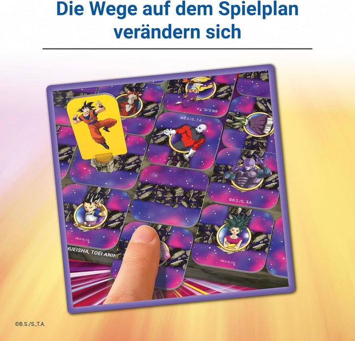 Ravensburger 24740 - Dragon Ball Super Labyrinth - Der Spieleklassiker für 2-4 Spieler ab 7 Jahren i