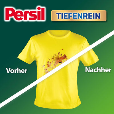 Persil Universal Pulver Tiefenrein Waschmittel (130 Waschladungen), Vollwaschmittel für reine Wäsche