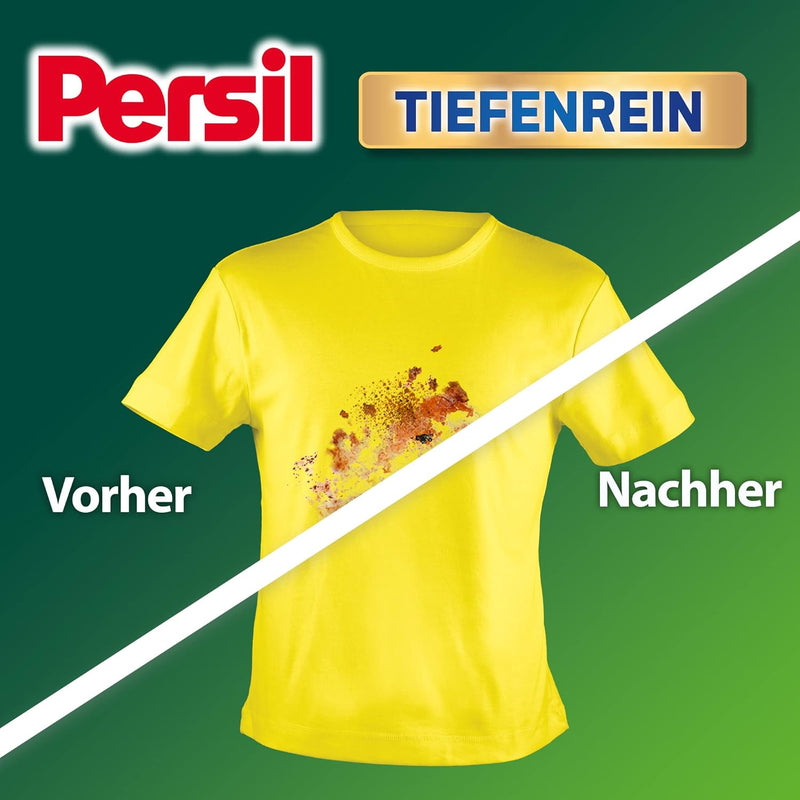 Persil Universal Pulver Tiefenrein Waschmittel (130 Waschladungen), Vollwaschmittel für reine Wäsche