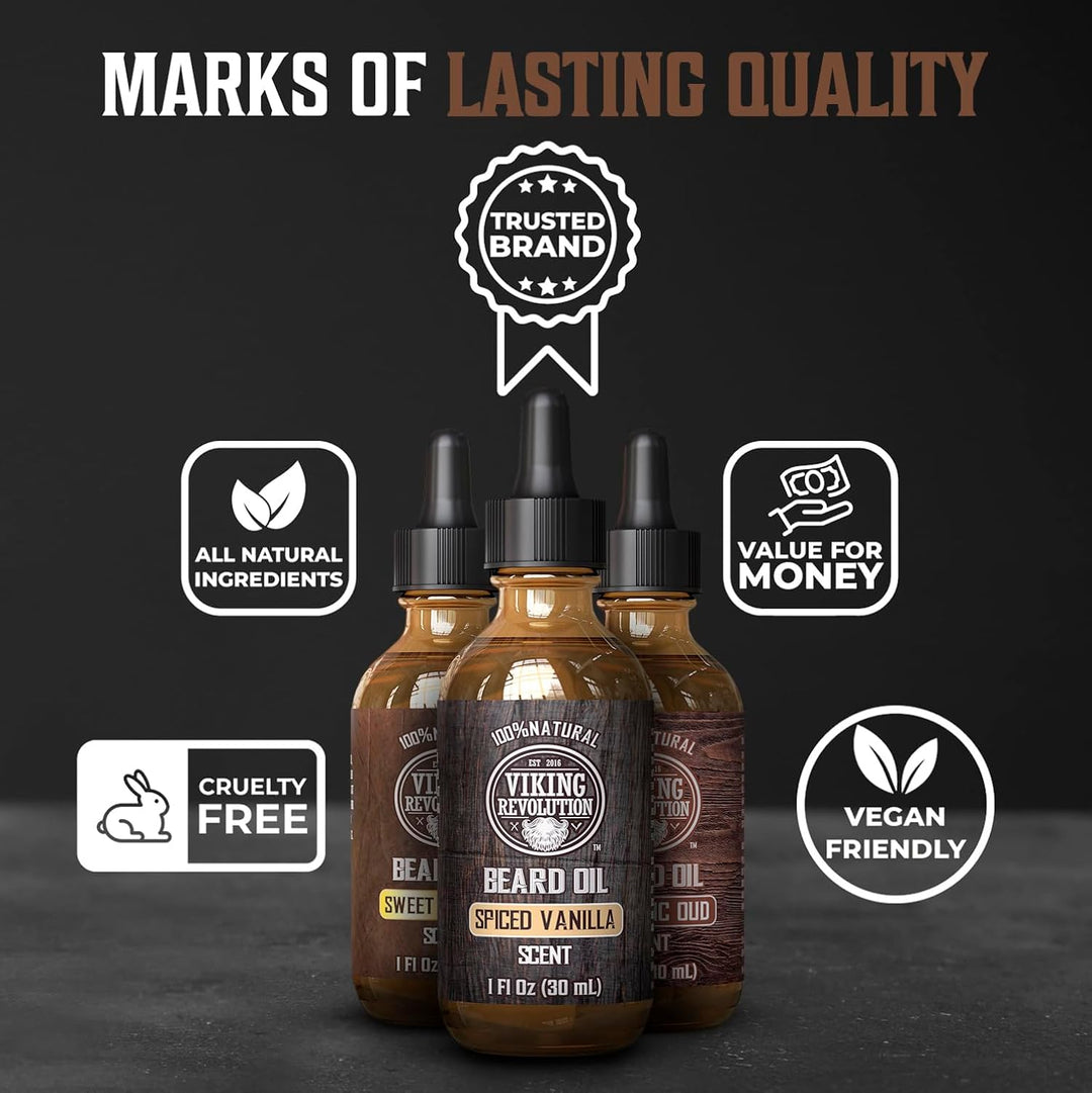 Ultimate Beard Care Kit Spiced Vanilla