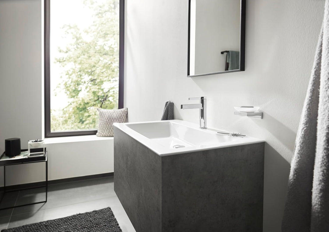 hansgrohe Standventil Finoris, Wasserhahn für Kaltwasser mit Auslauf Höhe 100 mm, Armatur wasserspar