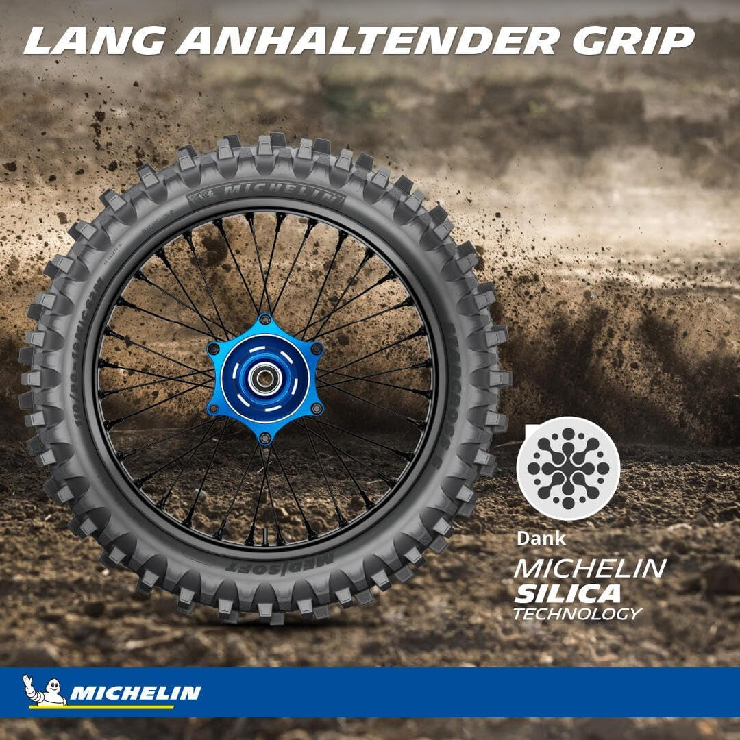 MICHELIN Starcross 6 Medium Soft Motorradreifen 100/90-19 57M Hinterrad